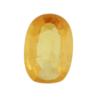 Yellow sapphire oval BTYS103GSM by Brahmatells