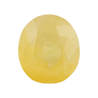 Yellow sapphire soft-Oval BTYS102GSM by Brahmatells