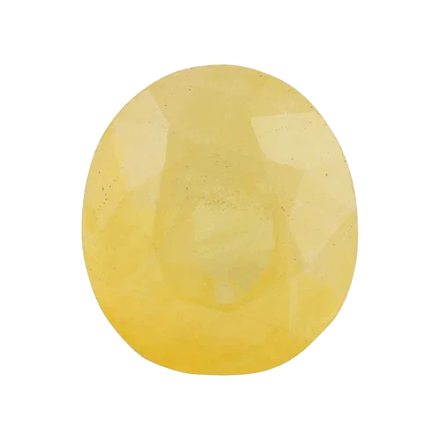 Yellow sapphire soft-Oval BTYS102GSM by Brahmatells