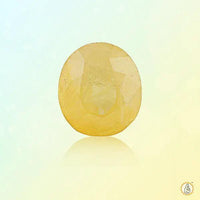 Yellow sapphire soft-Oval BTYS102GSM by Brahmatells