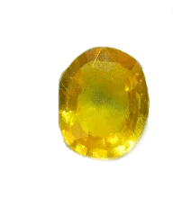 Yellow sapphire soft-oval BTYS118GSM by Brahmatells
