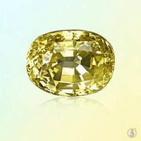 Yellow sapphire soft-square BTYS101GSM by Brahmatells